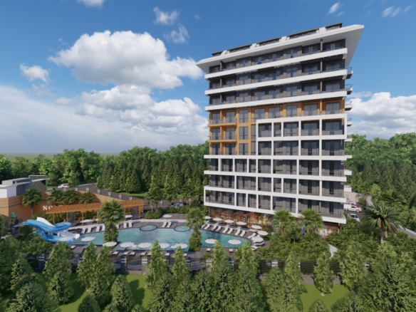 Tosmur'da Deniz Manzaralı Kompleks
