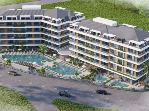 Luxury Apartments in Alanya's Prestigious Oba District