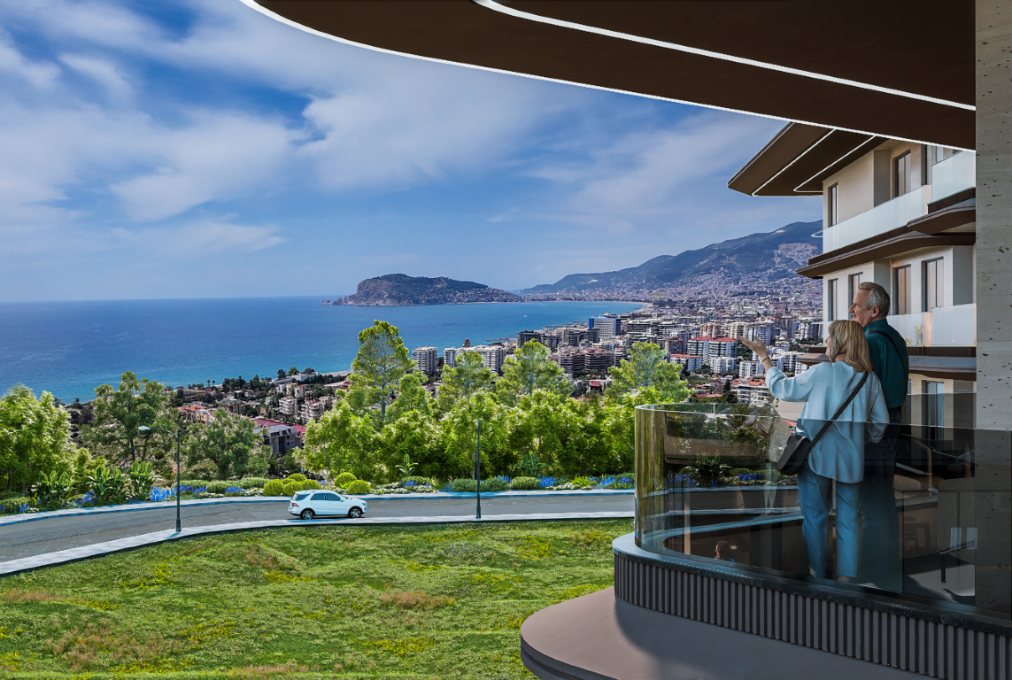 Kestel Alanya-Sea View Apartments for Sale