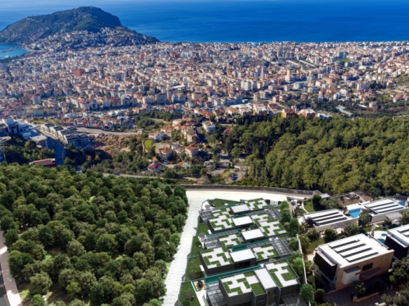 Sea View Luxury Villas for Sale in Bektas Alanya